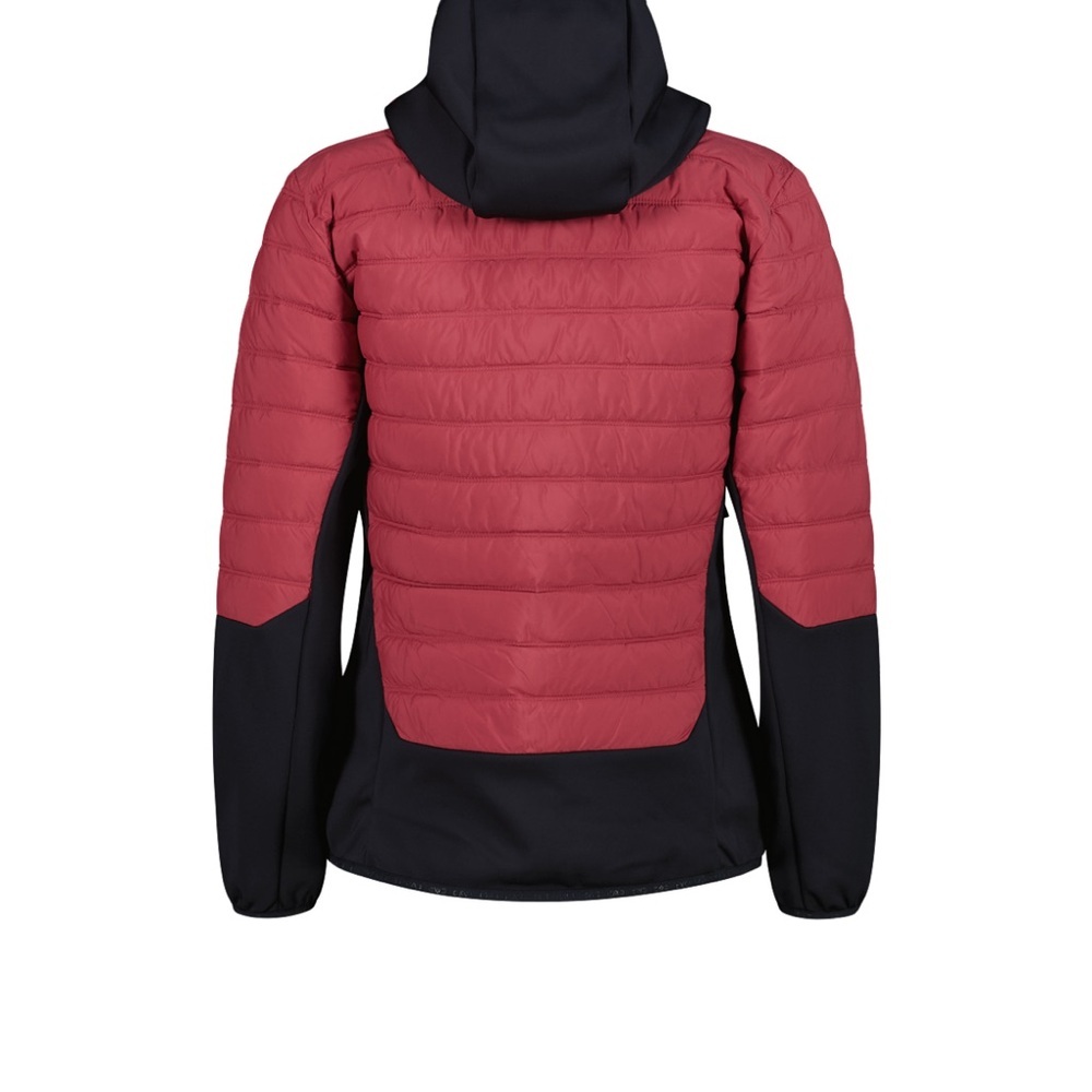 CMP puffer jacket pink black peony Unlimitech women's hybrid jacket quilted - Picture 3 of 16